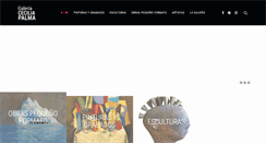 Desktop Screenshot of galeriaceciliapalma.cl